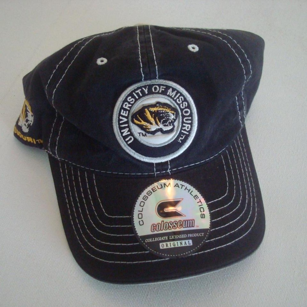 MISSOURI TIGERS HAT CAP VINTAGE Y2K 00S F1